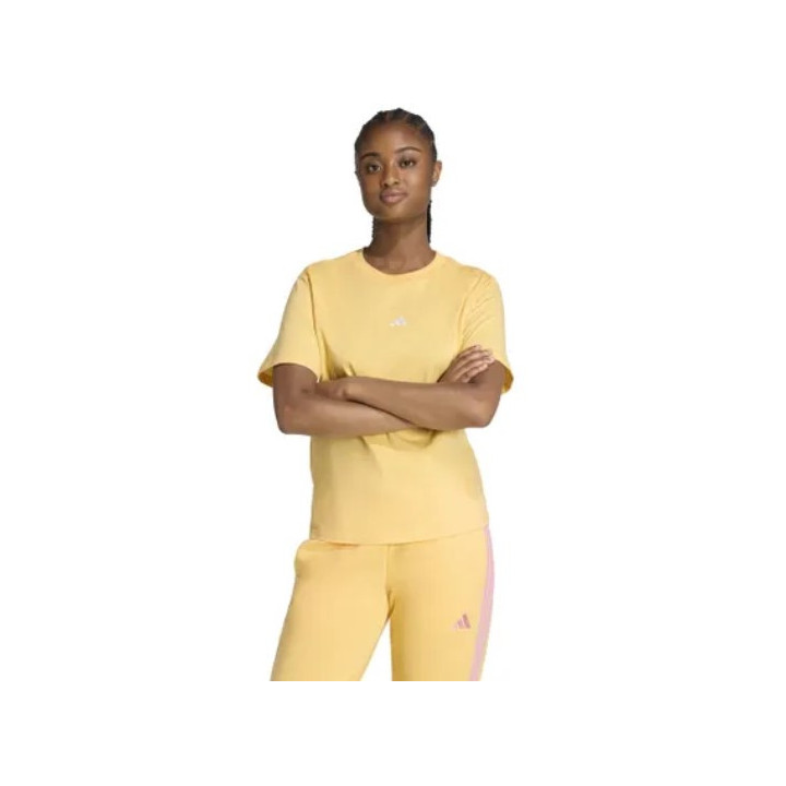 TEE SHIRT JAUNE ADIDAS
