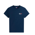 TEE SHIRT TOMMY BLEU MARINE