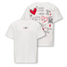 TEE SHIRT BLANC ONLY