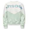 KIDS ONLY Sweat KOGRUNA-MENA LIFE L/S O-NECK FR SWT NOOS Fille