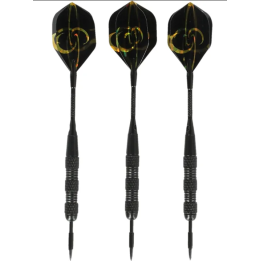 WINMAX Fléchettes Steel Darts 20 g avec tiges en aluminium – 3 pièces