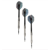 STEEL DARTS 19G W/ PLASTIC SHAFTS 3PCS