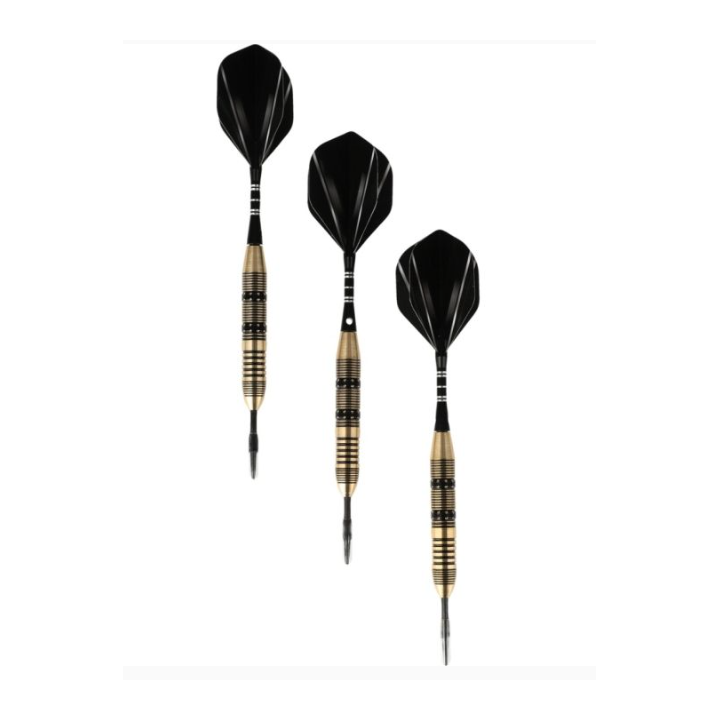 BRASS DARTS 24G W/ ALUMINUM SHAFTS 3PCS