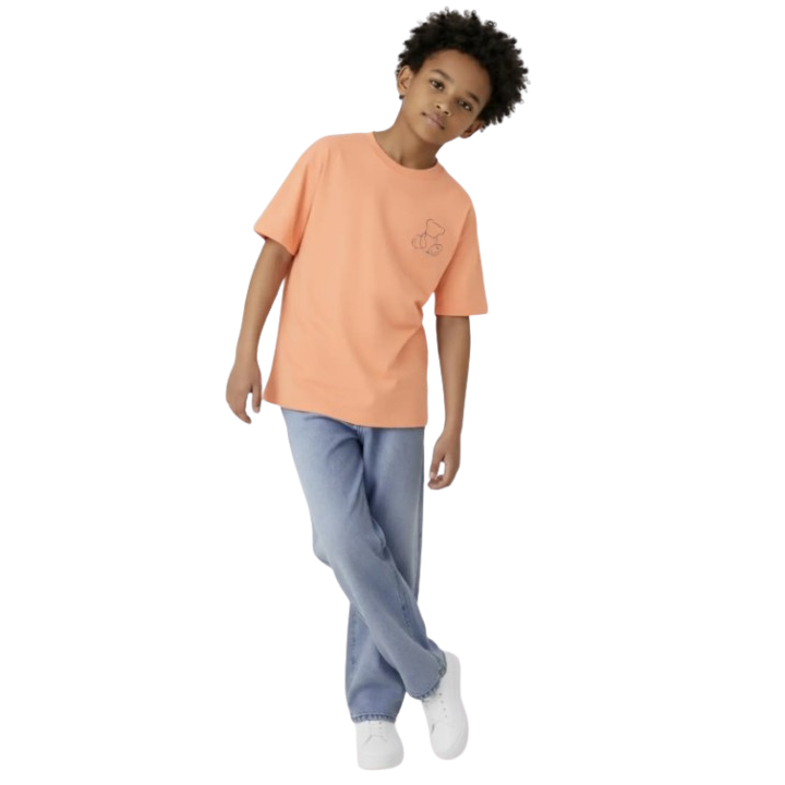 TEE SHIRT ORANGE NAME IT