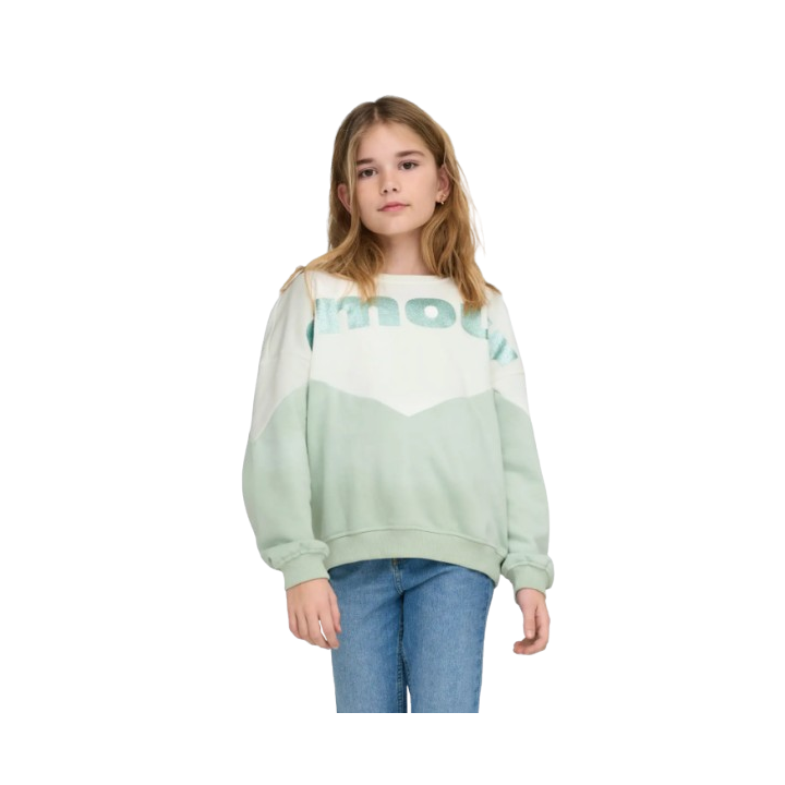 Kids Only Sweat KOGRUNA-MENA LIFE L/S O-NECK FR SWT NOOS Fille