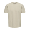ONSKIAN LIFE REG SEERSUCKER SS TEE NOOS