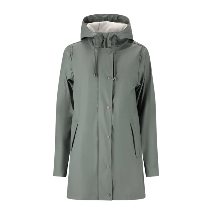 VESTE IMPERMEABLE VERTE
