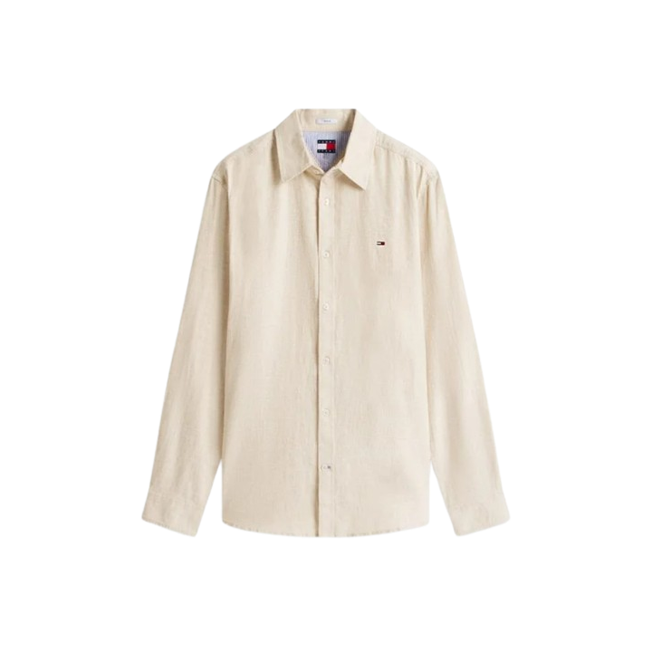 TJM REG LINEN BLEND SHIRT EXT