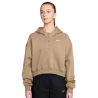Nike Sweat à Capuche W NSW Phoenix Fleece OS CRP Henley Hoodie Femme