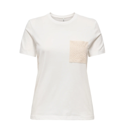 ONLENJA LIFE S/S O-NECK POCKET TOP JRS