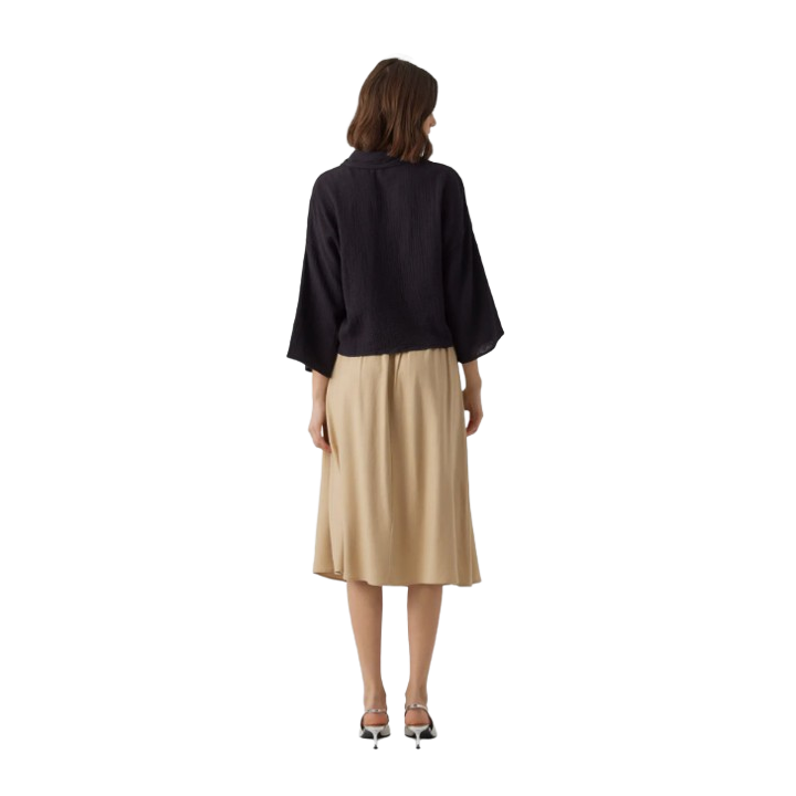 VMNATALI CROP SHIRT WVN GA NOOS
