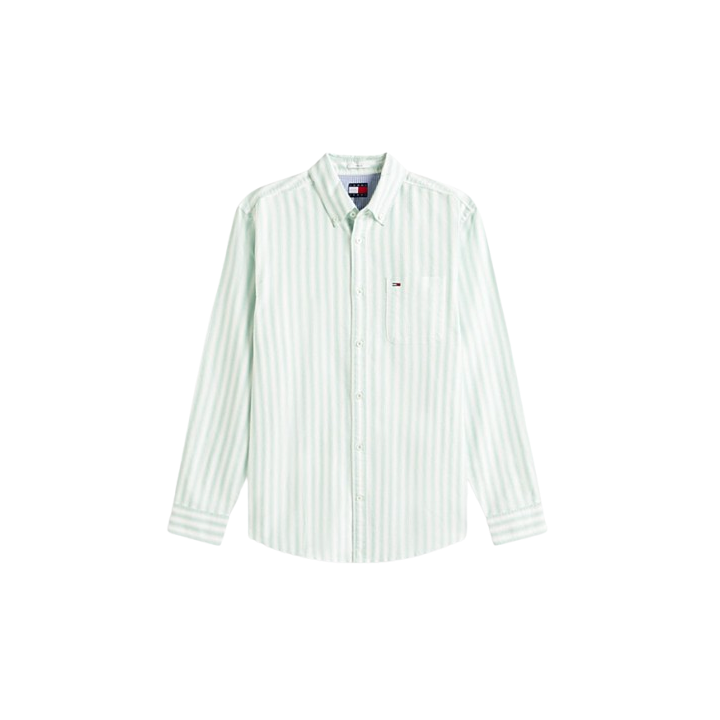 TJM REG STRIPE OXFORD SHIRT EXT
