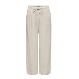 ONLSIESTA MW PULL-UP LINEN BL PNT N