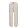 ONLSIESTA MW PULL-UP LINEN BL PNT N