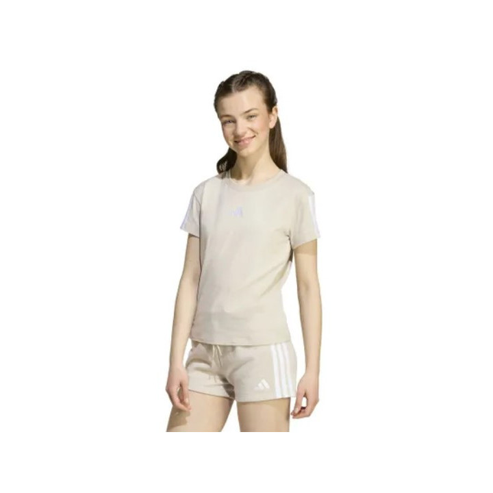 TEE SHIRT BEIGE ADIDAS