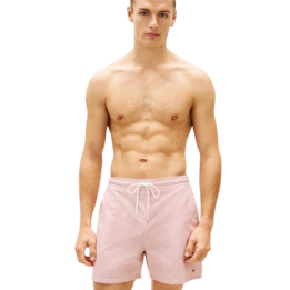 SHORT DE BAIN ROUGE TOMMY HIFILGER