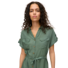 VMBUMPY SS SHORT SHIRT DRESS WVN NOOS
