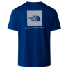 TEE SHIRT BLEU THE NORTH FACE