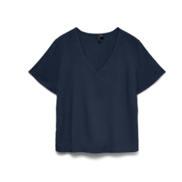 VMMYMILO S/S V-NECK TOP WVN GA