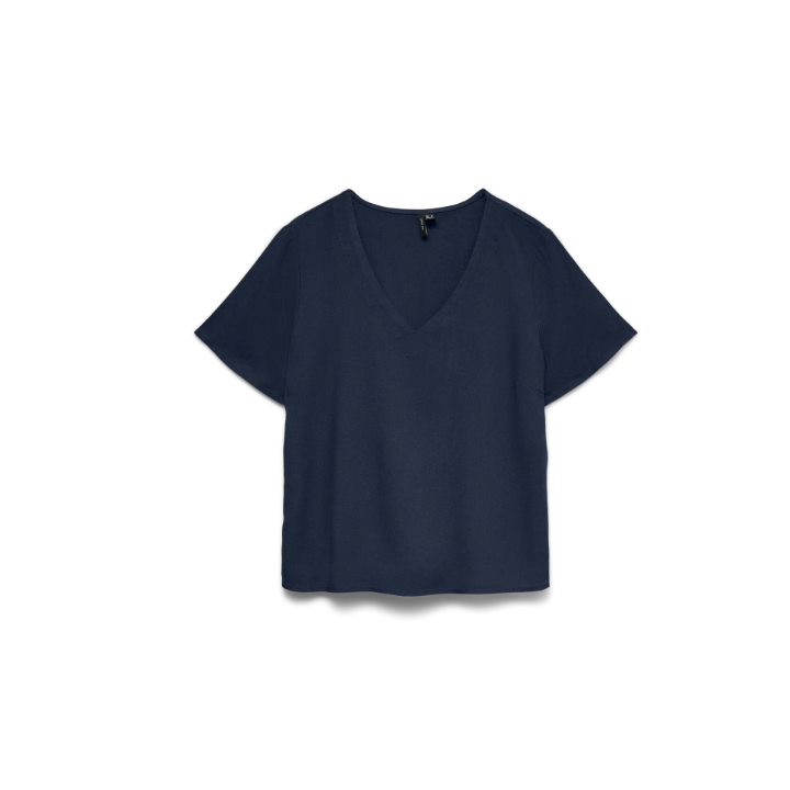 VMMYMILO S/S V-NECK TOP WVN GA