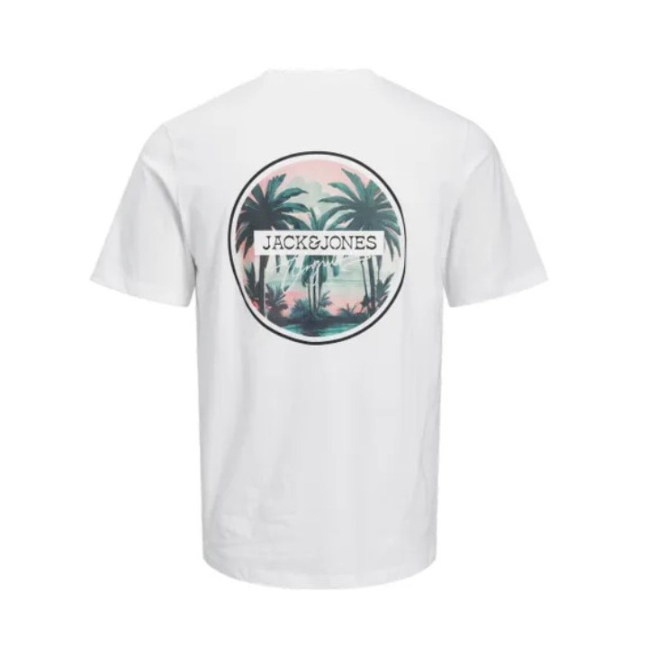 TEE SHIRT BLANC JACK AND JONES