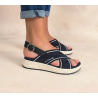 Sandales compensées Femme