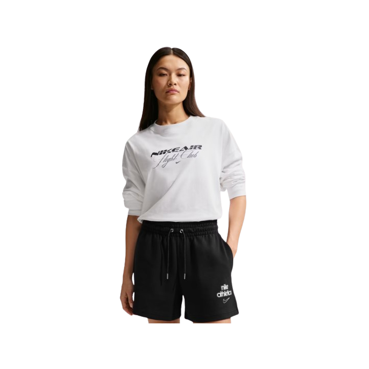 Short Boyfriend Fit Femme Noir