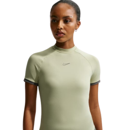 Tee Shirt Fitted Femme Vert
