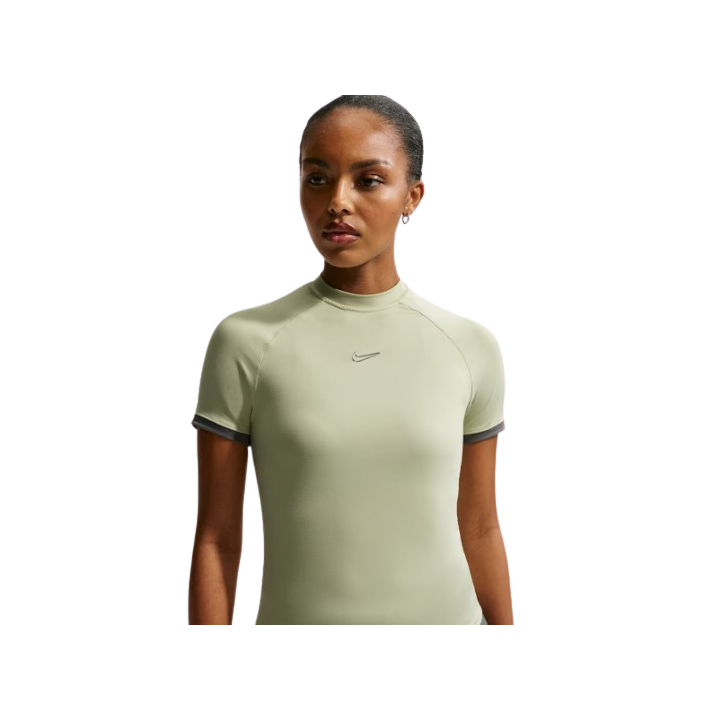 Tee Shirt Fitted Femme Vert