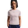 Tee Shirt Fitted Femme Rose