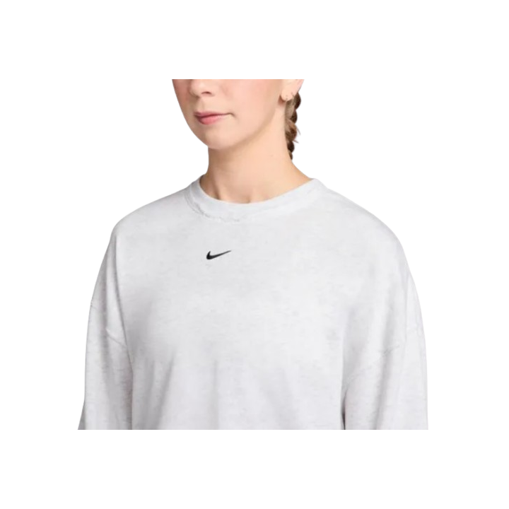 Sweat Chill Fleece Femme Gris