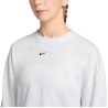 Sweat Chill Fleece Femme Gris
