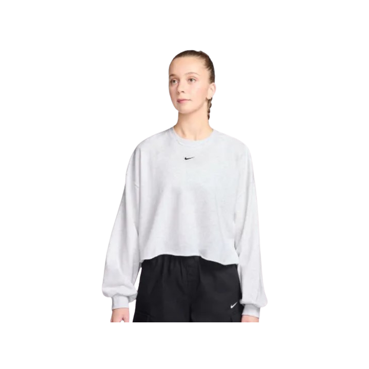 Sweat Chill Fleece Femme Gris