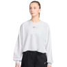 Sweat Chill Fleece Femme Gris