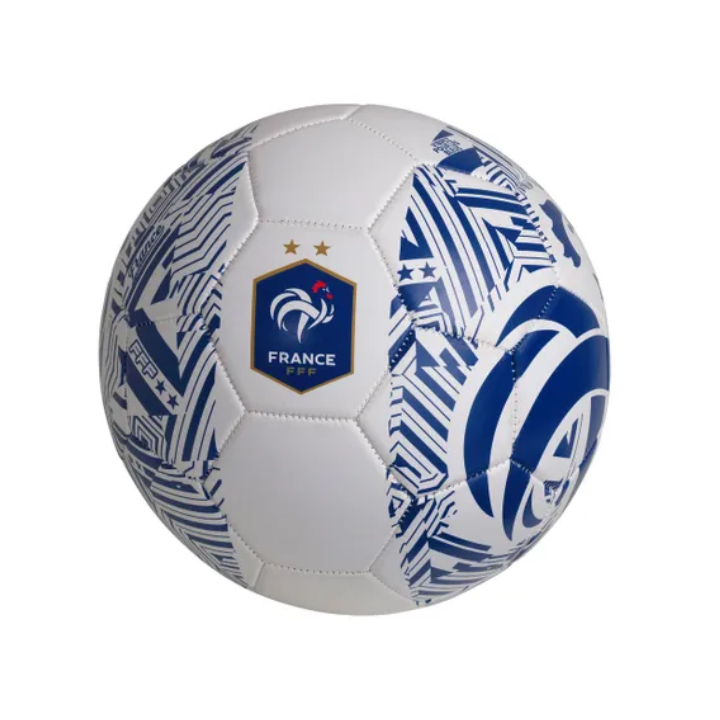 BALLON FOOTBALL 380G FFF T5 WHITE