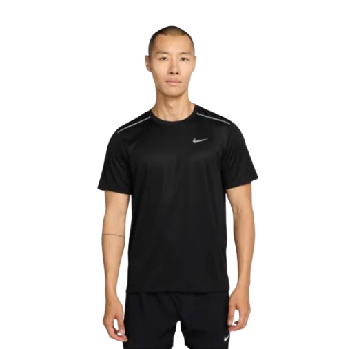 Nike T-Shirt De Running Miler Dri-Fit UV Homme