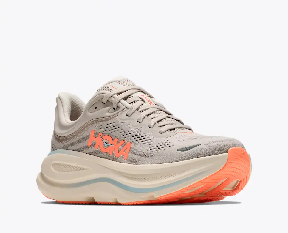 HOKA Bondi 9 : Amorti maximal pour des foulées ultra-confortables