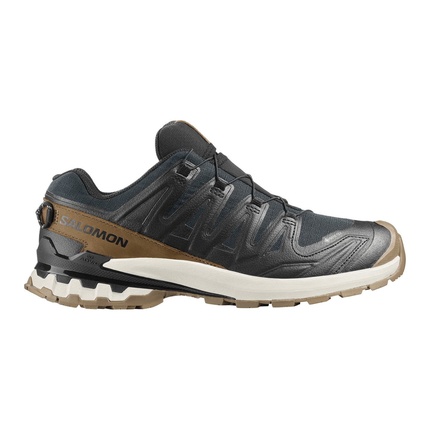 Salomon Chaussures De Trail Xa Pro 3D V9 Gtx Lifelong Homme Noir en packshot, chaussure noire