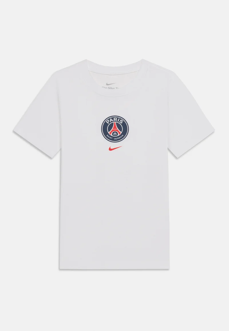 Nike PSG U - Crest Tee Enfant | Coton Doux & Style Officiel