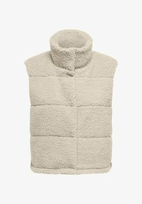 ONLY Waistcoat Teddy - Chaud, sans manches, effet polaire