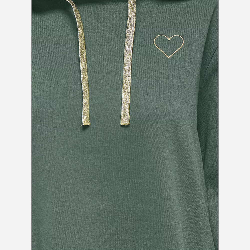 ONLY Hoodie Cœur - Confort & Matériaux Responsables