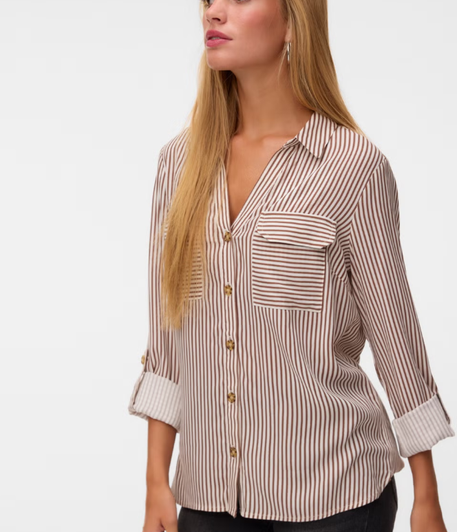 Chemisier VMBUMPY Vero Moda - Élégant & polyvalent en viscose