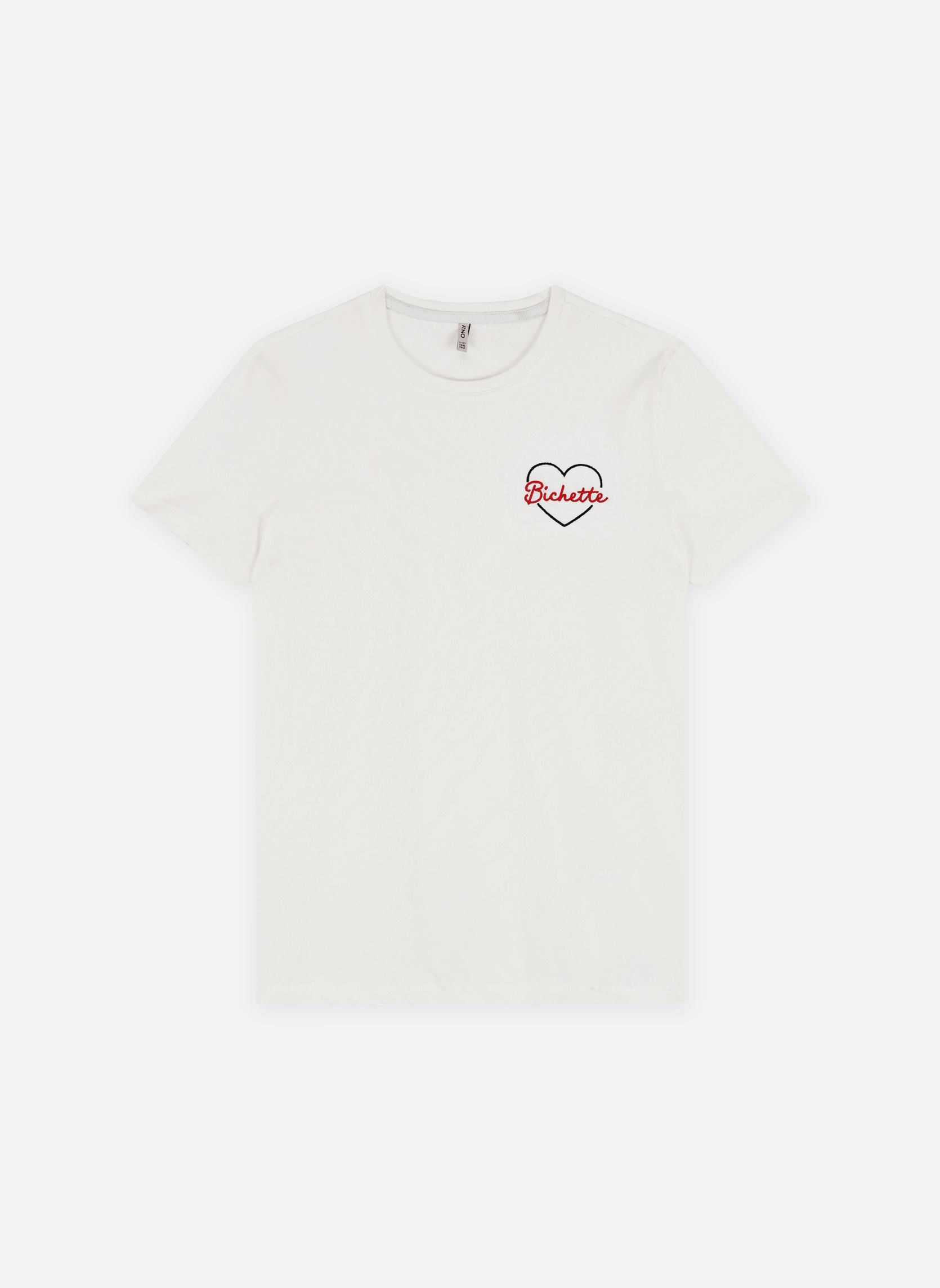 KOGMAIKEN LIFE Top Stripe/Heart - Jersey doux KIDS ONLY