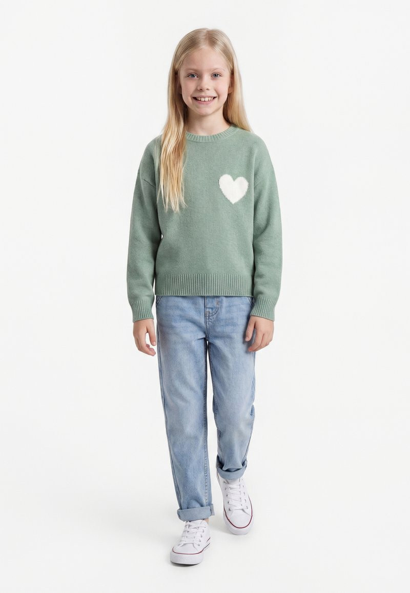 Pull Kogleva LS Heart O-Neck Kids ONLY - Confort & Style