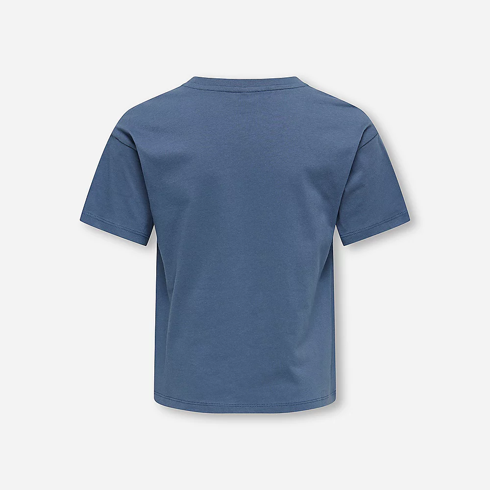 KOGMAIKEN LIFE CROPHEART SS Top - Jersey doux & broderie cœur
