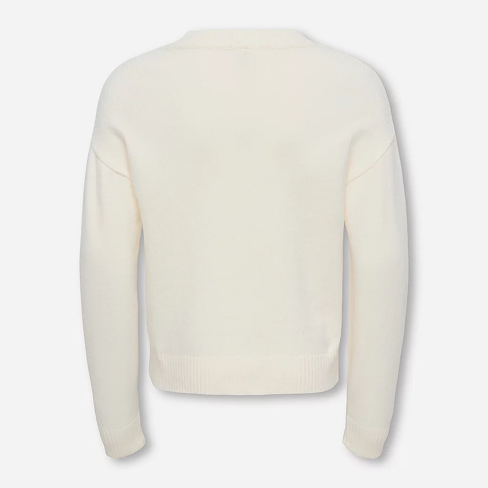 Pull KIDS ONLY KOGLEVA LS - Confort élastique et motif cœur