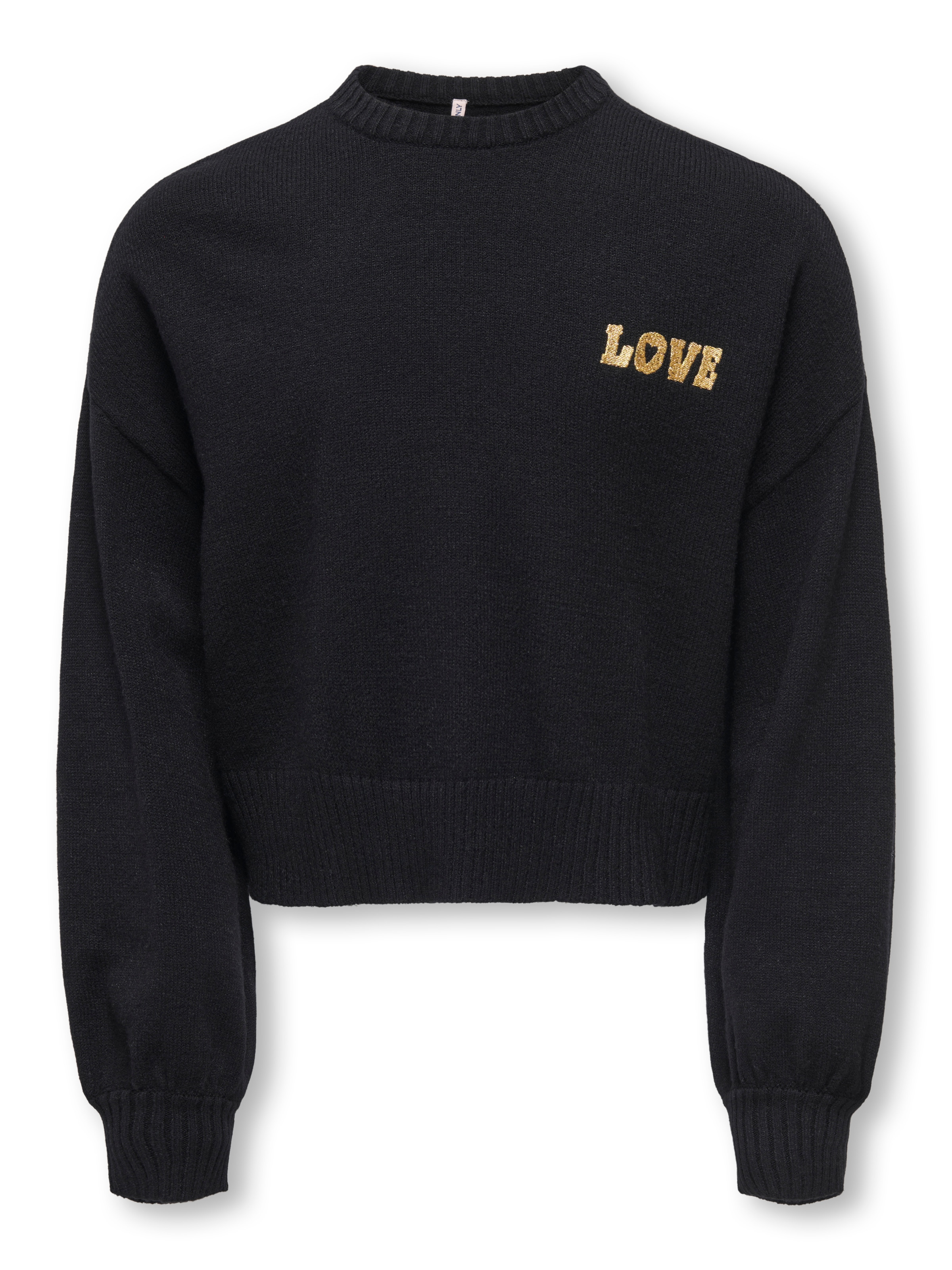 Pull KIDS ONLY Kogleva-Laya LS - Broderie élégante, confort chaud