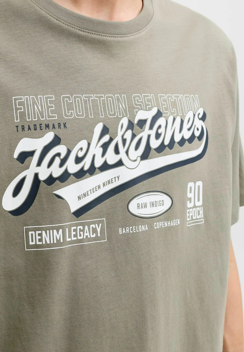 T-shirt Jack & Jones - Logo, col rond, doux et tendance pour homme