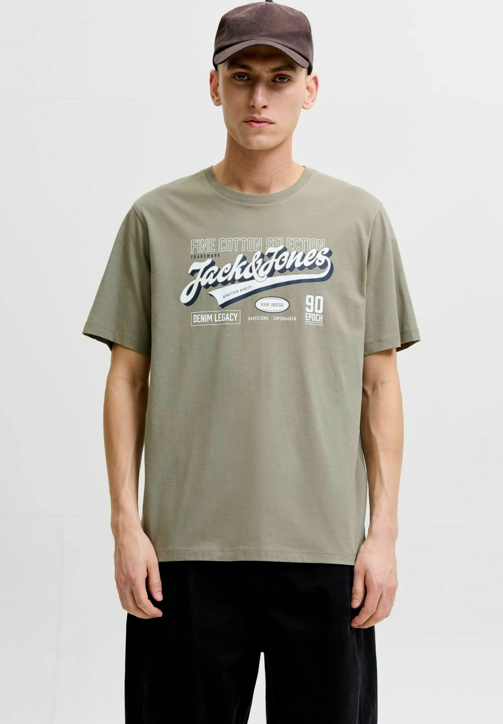 T-shirt Jack & Jones - Logo, col rond, doux et tendance pour homme