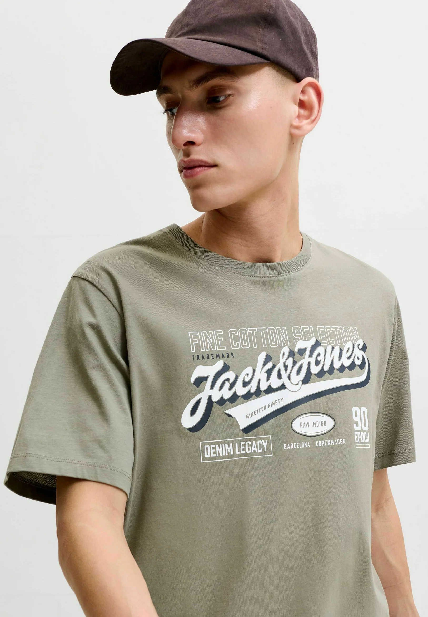 T-shirt Jack & Jones - Logo, col rond, doux et tendance pour homme